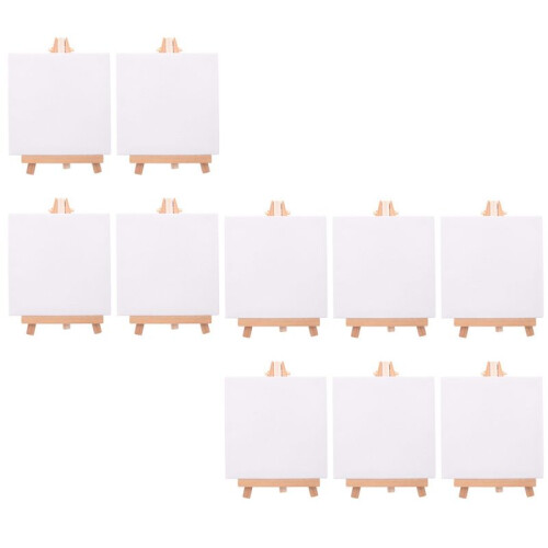 20 Set Artists  Canvas Set Painting  DIY Drawing Small Table Easel Gift 1