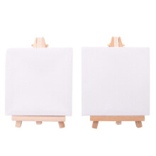 20 Set KüNstler  Leinwand Set Malerei Handwerk DIY Zeichnung Kleiner Tisch Staffelei Geschenk
