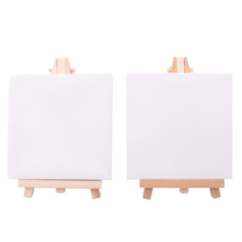 20 Set Artists  Canvas Set Painting  DIY Drawing Small Table Easel Gift