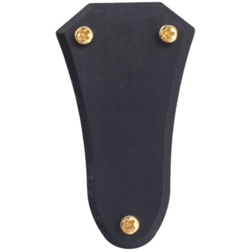 1St Akustisk Gitarr Ebenholts Trä Truss Rod Cover Plate Gitarrdelar Nytt