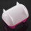 2X Pet Hamster Bagno Rosa 10X7X7cm 3
