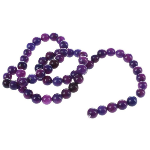 3X Sugilite Gemstone Round Beads 6mm 1