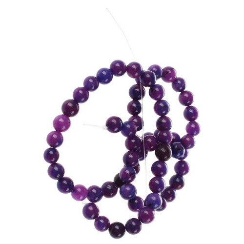 3X Sugilite Gemstone Round Beads 6mm 2