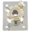 Chrome Plate Space E-output Socket for Electric Guitar 1