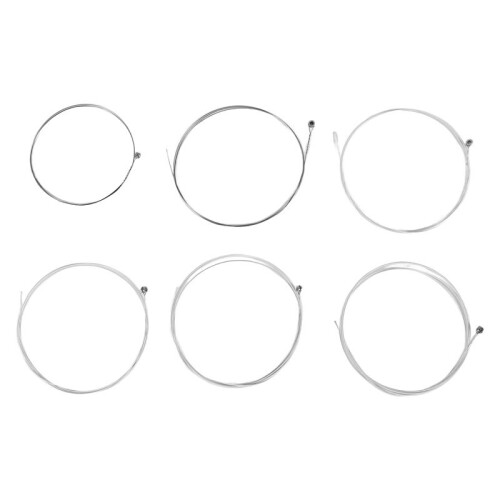 IRIN A104 Akustiska Gitarrsträngar 6 St/Set Kopparlegering Silverpläterad Stränggitarrbyte 0,010-0,047