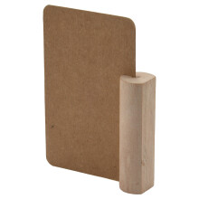 Mucchio di Legno 80 Pezzi Nome Segnaposto Portafoto Ceppo Numero Tavolo Supporto per Clip Decorazioni per Tavolo da Pranzo per Feste di Nozze con