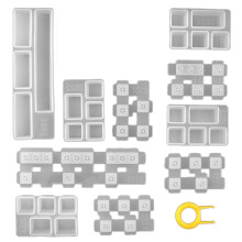 DIY Silikon Keycaps Harzform für Mechanische Tastatur Crystal Epoxy Moulds Handmade Crafts Making Tools für MX