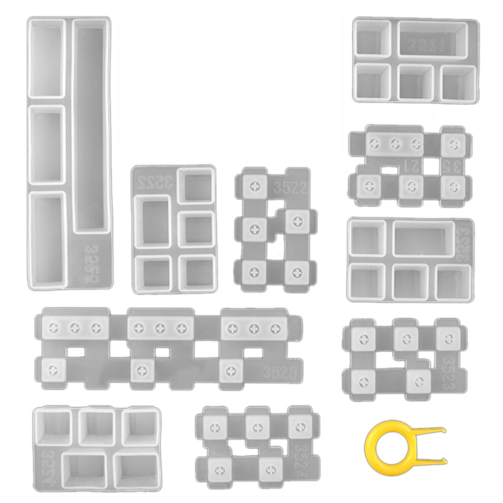Tauoh Diy Silicone Keycaps Resin Mold For Mechanical Keyboard Crystal Epoxy Molds Handmade Crafts Making Tools For Mx