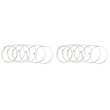 IRIN A104 Acoustic Guitar Strings 12Pcs Copper Alloy Silver Plated String Guitar Parts Replacement 0.010-0.047