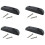 4X Thumb Rest Tug Bar Finger Pull for Jazz Precision Bass Guitar Plastic 1