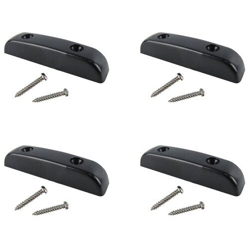 4X Thumb Rest Tug Bar Finger Pull for Jazz Precision Bass Guitar Plastic