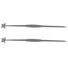2Pc Acciaio Inossidabile Violino Sound Post Setter Repair Tool Solid Bras S Accessori per Violino