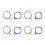 8 Sets of 24 Guitar Strings Replacement Steel String for Acoustic Guitar Guitar Changing Tool 1