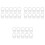30 Pcs Button Silicone Ring Mam Pacifier Holder Mannequin Clip Adapter Transparent 1