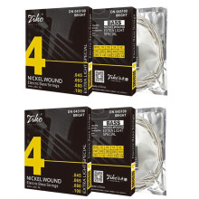 2Set Ziko Basso Elettrico 4 Corde Basso Elettrico 6 Corde Nichel Sarebbe Professionale DN-045100
