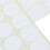 300pcs 19mm Circles Round Code Stickers Self Adhesive Sticky Labels White 7