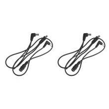 2X 3 Ways Electrode Daisy Chain Harness Cable Copper Wire for Guitar Effects Power Supply Adapter Splitter