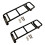 2X  Scale Metalliche Dritte per -4 RC4WD D90 D110 1/10 RC Modello di Auto Cingolata 2