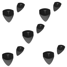 5X TOM 2 em 1 Palhetas de Guitarra Exclusivas SãO Convenientes para Puxar e Deslizar Harmoniosamente, Espessura 0,38 mm e 0,8 mm