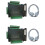 2X FX3U 24MR 6AD RS485 RTC (Real  Clock) 14 Input 10 Relay Output 6 Analog Input 2 Analog Output Plc Controller 1