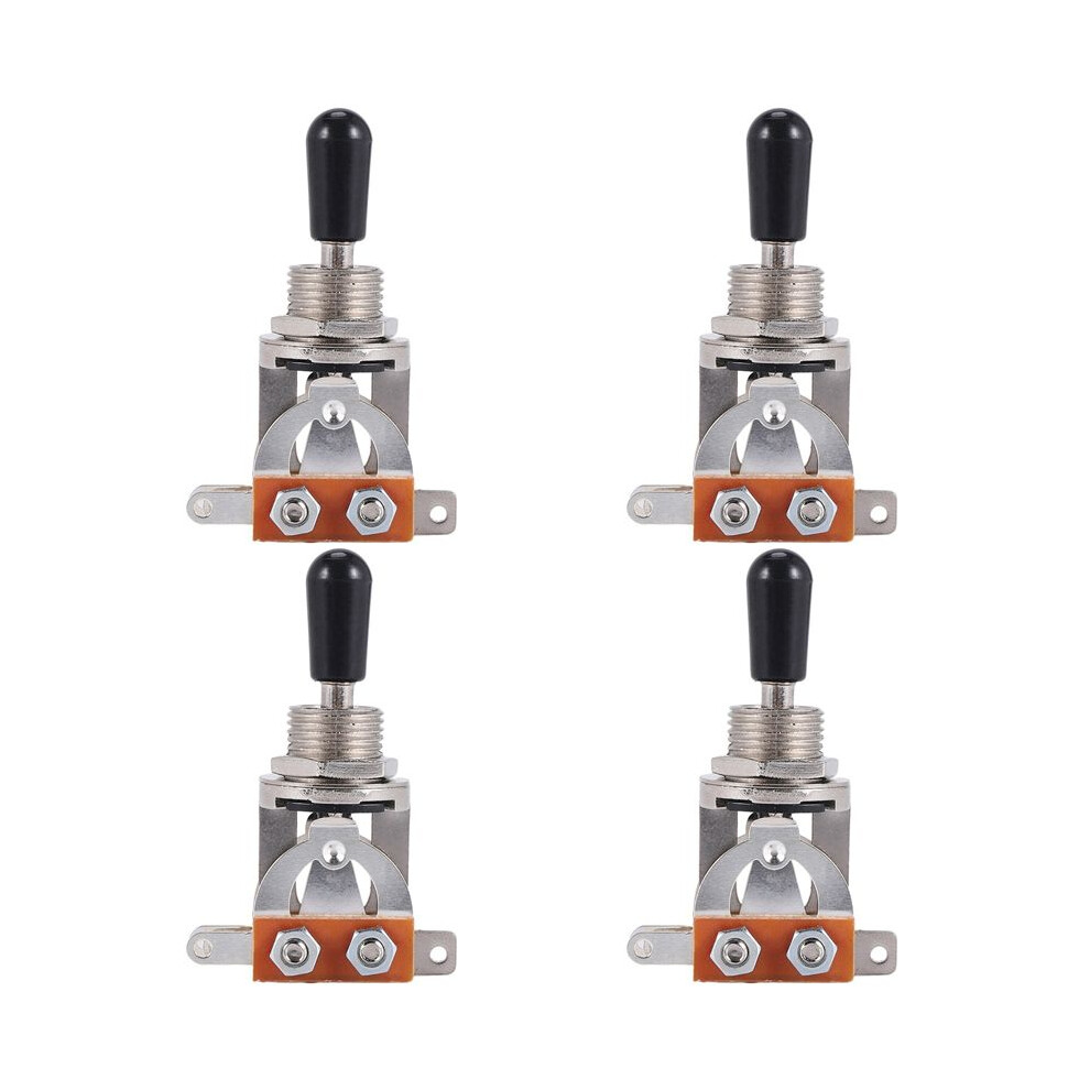 4X Electric Guitar Toggle 3 Way In Black (Rhythm Treble) Pickup Selector 4712872055595