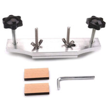 Metalowy Zacisk Mostka Gitarowego NarzęDzie do łąCzenia MostkóW Gitarowych ze Stop Aluminium Gitara Akustyczna Mostek łąCząCy Naprawa Uchwytu