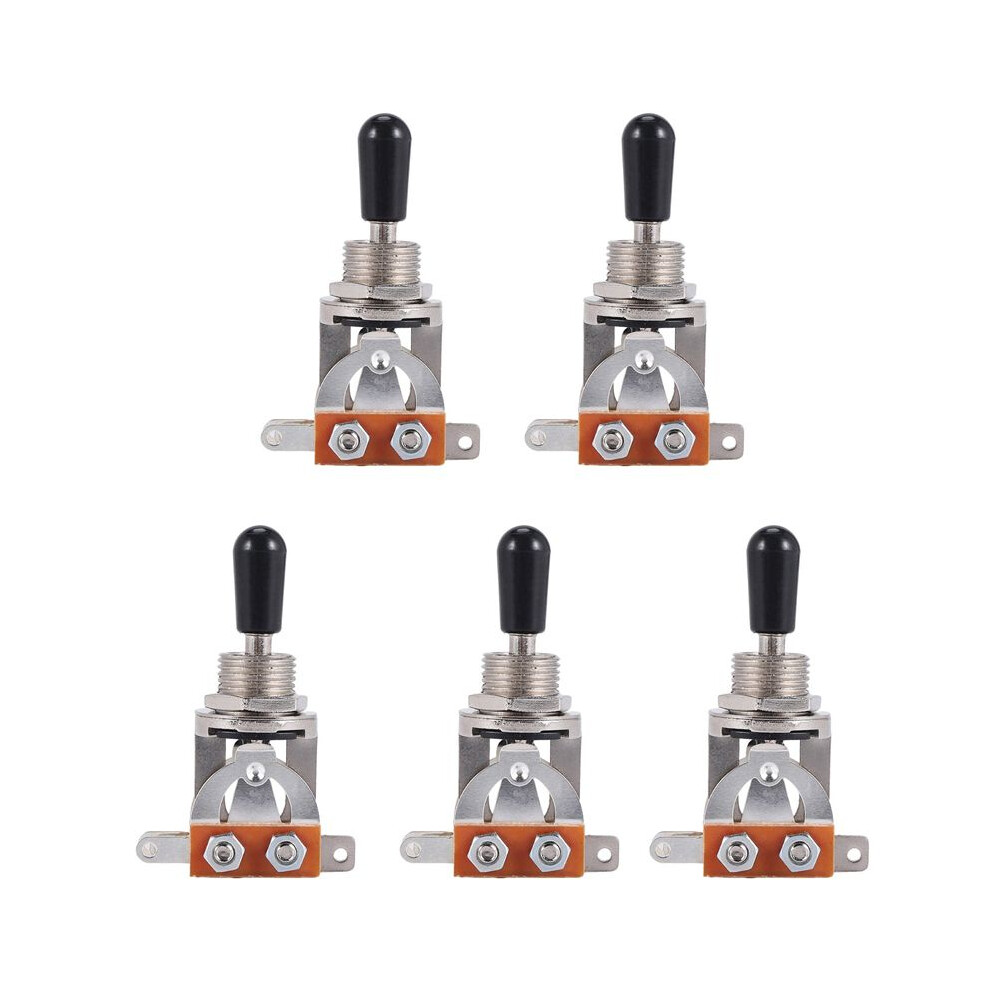 5X Electric Guitar Toggle 3 Way In Black (Rhythm Treble) Pickup Selector 6032797480974