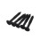 2X Black 6 String Fixed Hard Tail Guitar Bridge for Strat Guitar 6