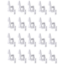 20Pcs Cabinet Locks Child Safety Latches Baby Safe Magnetic Drawer Cupboard Lock Kids Adhesive Proof Cabinet Locks White