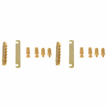 2X Gold Abr-1 Bridge Tune-O-Matic E Tailpiece for and Guitar