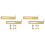 Pickguard Bracket Befestigungsschrauben für   E-Gitarre Ersatz (4Er Pack) (Gold) 1