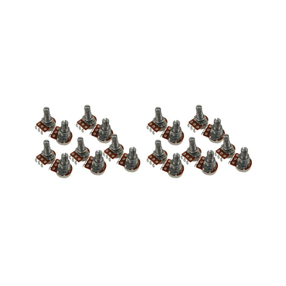Guitar Small Size Pots A250k Potentiometers For Guitar Bass Parts (Pack Of 20) 4713543571369