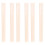6 Pcs Spare Part Beige Plastic Bridge Saddle Nut for Classical Guitar 1