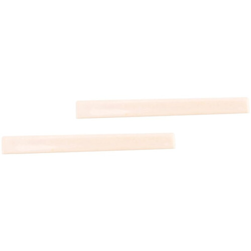 8 Pcs Spare Part Beige Plastic Bridge Saddle Nut for Classical Guitar 2