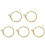30 Pcs Steel Strings Replacement for Acoustic Guitar New Silver+Brass 1