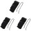 3X Adjustable Guitar Strap Band Acoustic Electric 132 x 6cm Black 1