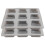 4 Pack Silicone Soap Molds 9 Cavities Square Soap Mold DIY Handmade Silicone Mold for Soap Making 4