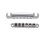 Guitar Tune-O-Matic Bridge Tailpiece Tail för  Lp Style 2 Set 4