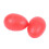 4 Pair Plastic Percussion Musical Egg Maracas Shakers Red 3
