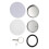 150X Button Maker Keychains Supplies,58mm/2.25 Inch Pin Making Kit for Button Maker Machine,Metal Button Badge Sets 2
