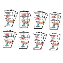 Appreciation Greeting Card for Teacher,If You Give Your Teacher A Cookie Book,Cards with Unique Appreciation,C