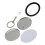 150X Button Maker Keychains Supplies,58mm/2.25 Inch Pin Making Kit for Button Maker Machine,Metal Button Badge Sets 4