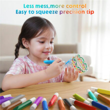 96-Teiliges Sonnenfänger-Malset für Kinder, Buntglas-Fensterkunst-Malset, Sonnenfänger-Mal-Bastelsets für Kinder
