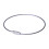 Stainless Steel 20cm Wire Keychain Cable Key Ring (200pcs) 2