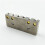 6 String Headless Guitar Bridge String Lock for 6 String Headless Electric Guitar Silver 8
