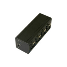 ArtNet DMX512 Ethernet Lighting Controller Interface 4 Universe 2048 Disco with MA2 Black
