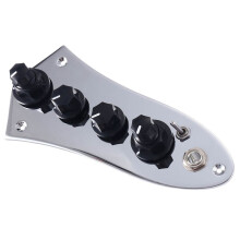 5X Universal 5 Jazz JB-08 Bass Loaded Control Plate voor 4/5-Snarige Basgitaaronderdelen