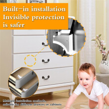 Magnetic Cabinet Locks for Child Safety, Drawer Locks Baby Proofing, Magnetic Door Safety Locks for Cabinets and Drawers