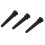 12 St Guitar Family Natural Ebony Folk Akustisk Gitarr Bridge Pins 7