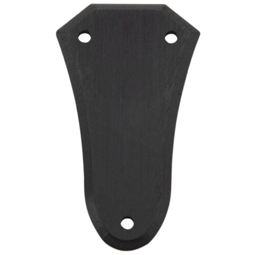 1St Akustisk Gitarr Ebenholts Trä Truss Rod Cover Plate Gitarrdelar Nytt 2